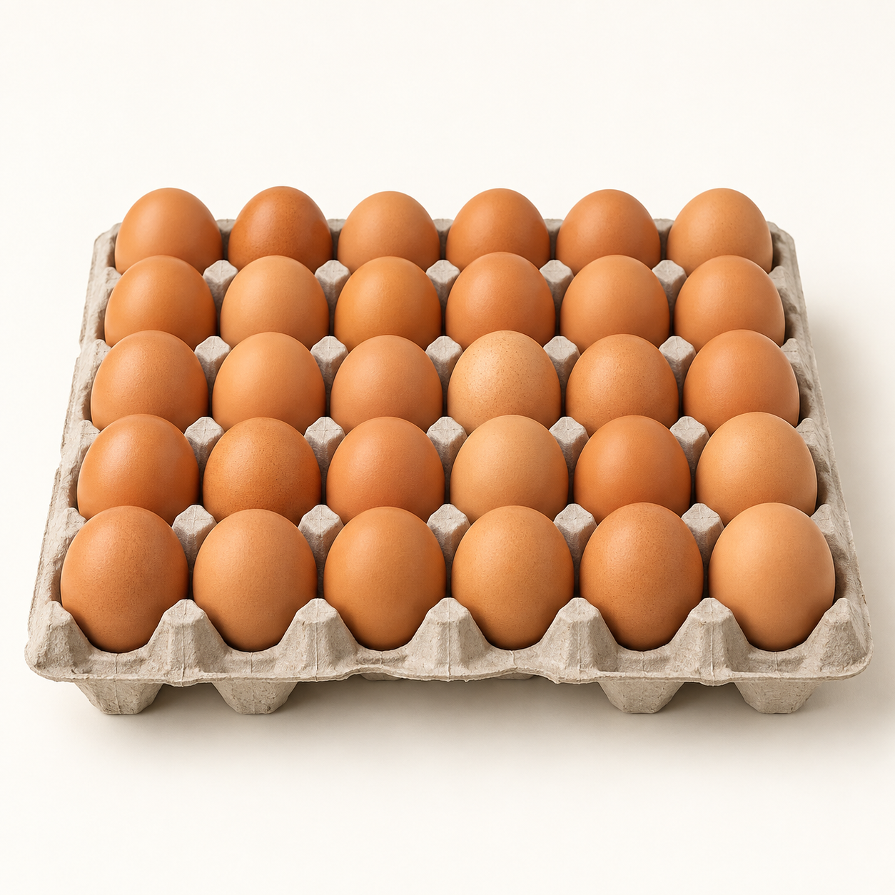 Brown Eggs Tray